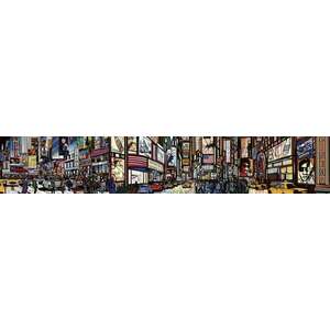 Times Square, konyhai matrica hátfal, 350 cm kép