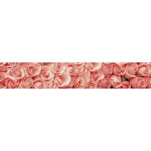 Rózsák, konyhai matrica hátfal, 350 cm kép