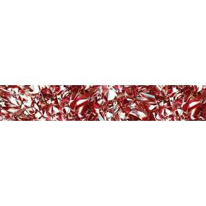 Piros gyémánt, konyhai matrica hátfal, 350 cm kép