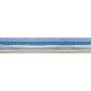 Hullámos tengerpart, konyhai matrica hátfal, 350 cm kép