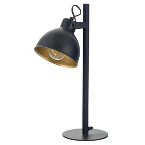 Trial asztali lámpa, forgatható ernyő fekete/arany kép