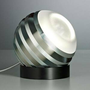 TECNOLUMEN Bulo - LED asztali lámpa, alumínium kép