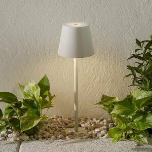 Poldina LED földbe sz. lámpa akkuval, fehér kép