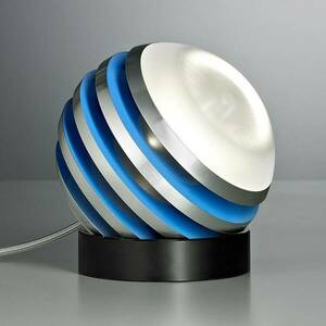 TECNOLUMEN Bulo - LED asztali lámpa, világoskék kép