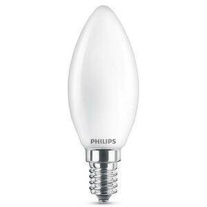 Philips E14 2, 2W 827 LED gyertya lámpa, matt kép