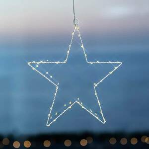 Liva Star karácsonyi díszcsillag LED fehér 30 kép