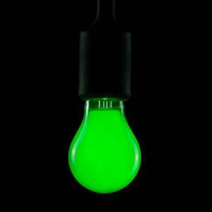 E27 2 W LED lámpa zöld dimmelhető kép