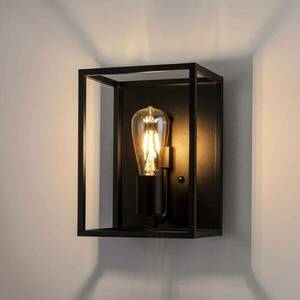 Fali lámpa Cubic³ 3382 fekete, szélesség 20 cm kép