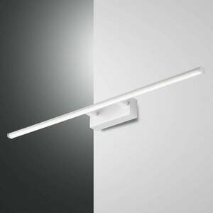 LED fali lámpa Nala, fehér, szélesség 75 cm kép
