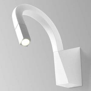 Hajlékony LED fali lámpa Snake fehér kép