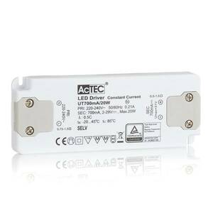 AcTEC Slim LED vezérlő CC 700mA, 20W kép