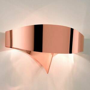 Scudo rézszínű dizájner fali lámpa kép