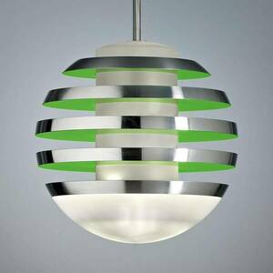 TECNOLUMEN Bulo - LED függő lámpa zöld kép