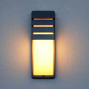 Dekoratív dizájner kültéri fali lámpa City ESL kép