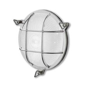 Fali lámpa Tortuga 200.20, kerek, nikkel/opál kép