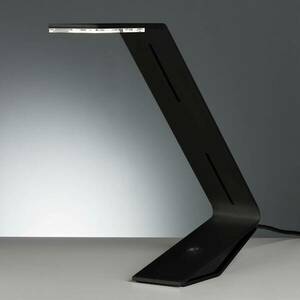 TECNOLUMEN flad - LED asztali lámpa, fekete kép