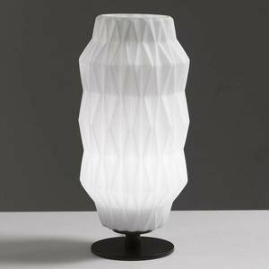 Origami asztali lámpa, fehér kép