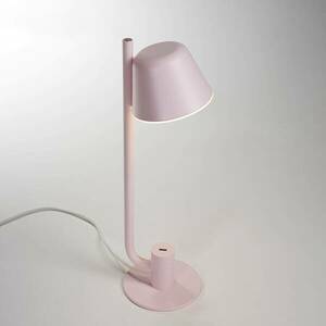 Prandina Bima T1 USB LED asztali lámpa, rózsaszín kép