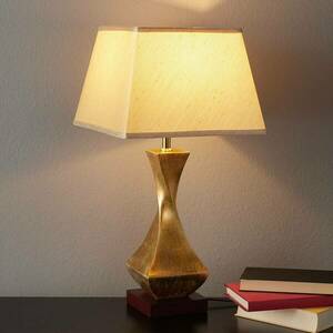 Deco asztali lámpa aranyozott lábbal kép