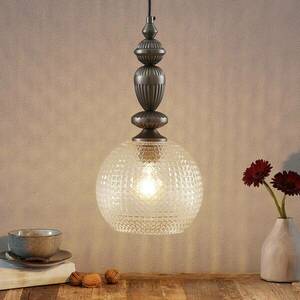 Talisa - függő lámpa dekoratív üveg ernyővel kép