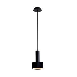 Arietta függő lámpa bársony ernyővel, fekete kép