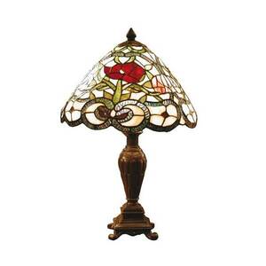 Flora - klasszikus asztali lámpa Tiffany stílusban kép