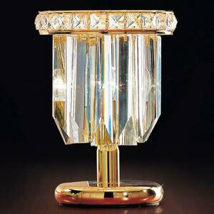 Asztali lámpa Cristalli 24 karátos arany kép