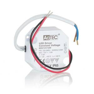 AcTEC Mini LED vezérlő CV 12V, 12W, IP65 kép