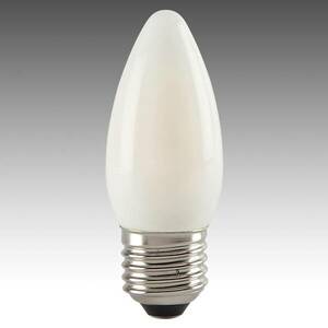 LED gyertya lámpa E27 4, 5W 827 selyemfényű kép
