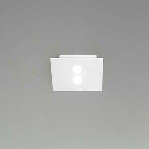 ICONE Slim - kis LED mennyezeti lámpa 2-lámpás, fehér színű kép