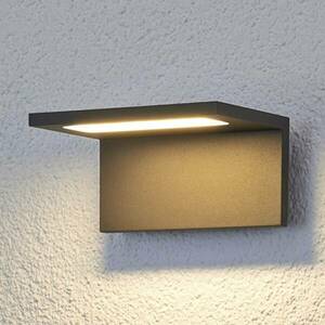 Lapos LED kültéri fali lámpa Caner kép