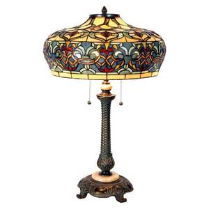 Hokedli lámpa Orient Tiffany-stílusban kép
