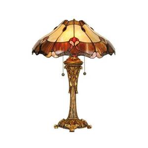 Asztali lámpa Cambria Tiffany stílusban kép
