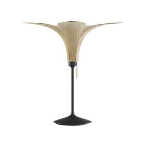 UMAGE Jazz asztali lámpa világos tölgyfa, fekete talppal kép