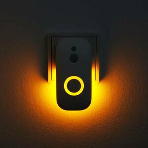 LED-es érzékelős éjszakai lámpa Agena a konnektorhoz kép