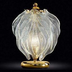 Foglie üveg asztali lámpa Murano üvegből kép