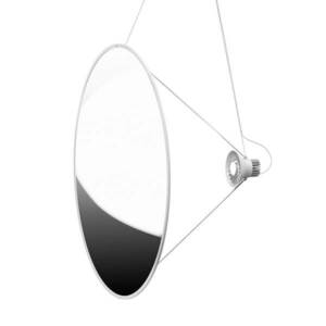 Luceplan Amisol LED függőlámpa Ø 110cm ezüst kép