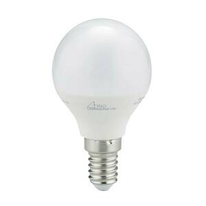 E14 3, 5 W LED csepp lámpa, meleg fehér, opál kép