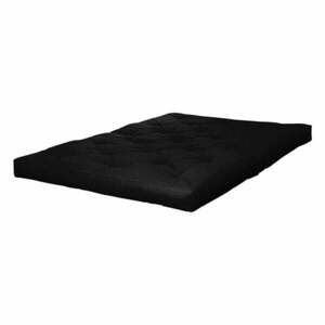 Fekete közepes keménységű futon matrac 140x200 cm Comfort Black – Karup Design kép