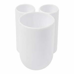 Fehér műanyag fogkefetartó pohár Touch – Umbra kép
