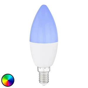 Tuya Smart LED gyertya lámpa E14, 4, 5W RGBW CCT kép