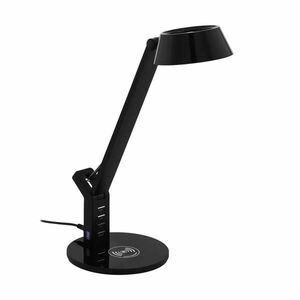 Banderalo LED asztali lámpa CCT QI fekete kép