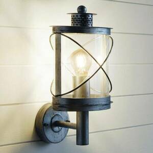 Hilburn 1 kültéri fali lámpa dekoratív búrával kép