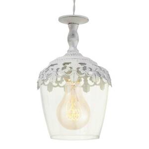 Florinia - fehér patinás függő lámpa kép