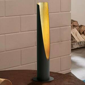 Barbotto LED asztali lámpa, fekete/arany kép