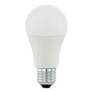 LED izzólámpa E27 A60 9W, meleg fehér, opál kép