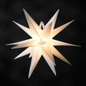 Jumbo műanyag csillag Ø 1m kültéri 18 ágú fehér kép