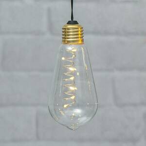 Glow Vintage LED deco lámpa időzítővel, tiszta kép
