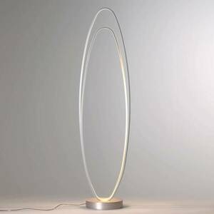Bopp Flair-ellipszis alakú LED állólámpa alumínium kép