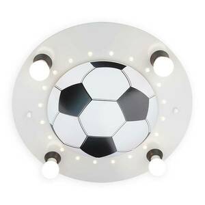 mennyezeti lámpa foci, négyégő, ezüst-fehér kép